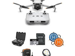 DJI Mini 3 Drone with RC-N1 Remote & Hard-Shell Travel Case Kit