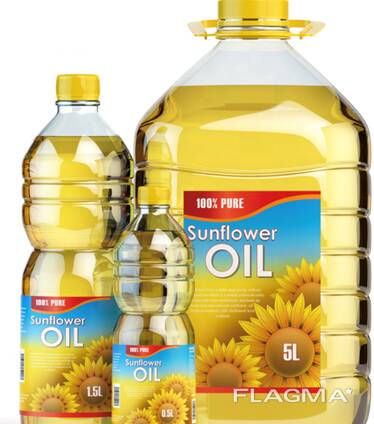 Grade A Crude Refined Sunflower oil